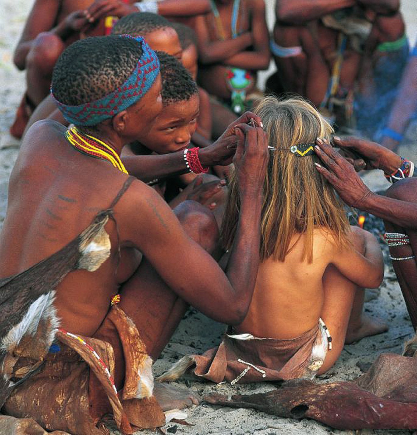 Нудисты на диких пляжах Африки фото